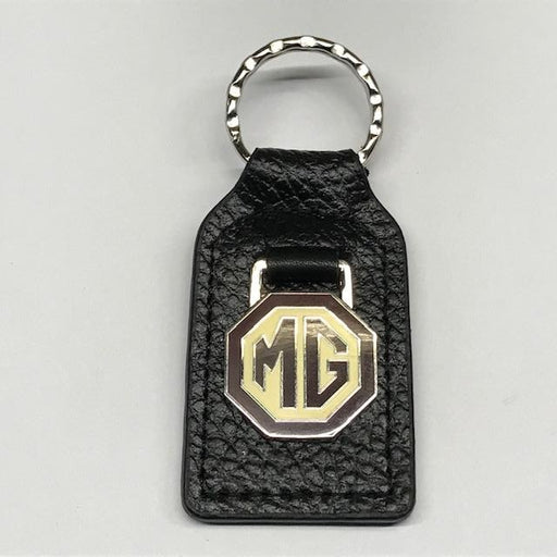 MG Key Fob, Brown/Cream