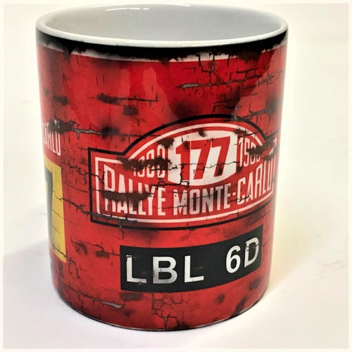 Monte Carlo Rally Winning Mini Mug, LBL 6D