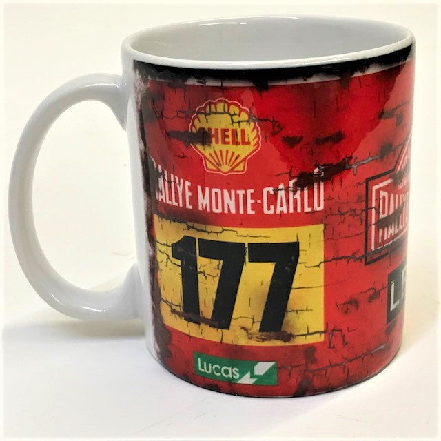 Monte Carlo Rally Winning Mini Mug, LBL 6D