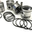 Piston Set, .040, 1500cc, Includes Rings