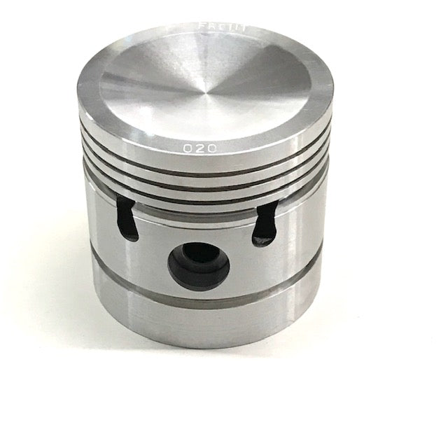 MGB Piston Set w/Rings, pinch bolt, 3 main engine, 0.020