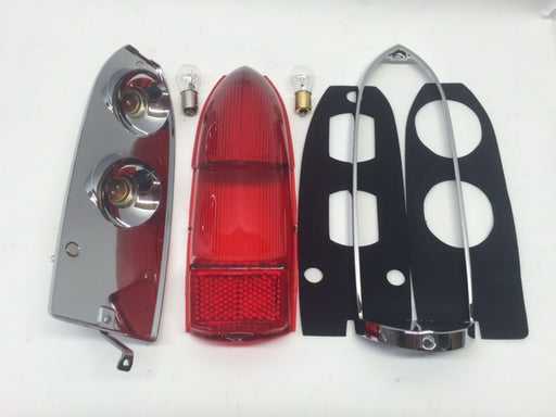 Tail Lamp Assembly, w/base, lenses, rim, gaskets & bulbs, MGB 62-69