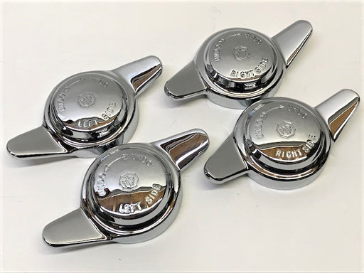 Set of Chrome Knock-Offs, TC, TD, and TF