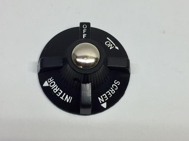 Knob, defroster/heater control, MGB 62-67