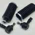 Tie Rod set with rack boots and clamps MGB