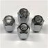Lugnuts, MGB Rostyle wheels, chrome, with MG Crest, set of 4