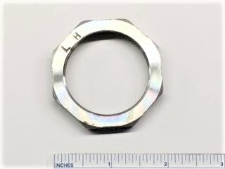 NUT, L/H side, L/H thread, BANJO AXLE