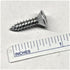 Chrome Screw, self tapping, MGB Shift Boot Retainer, no console