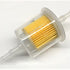 FUEL FILTER, plastic body, MGB, 74-80