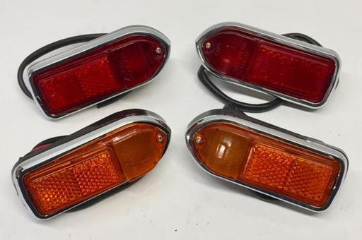 Side Lamp set of 4 MGB 1970 on