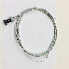 MGB choke cable, round knob, C, 62-67