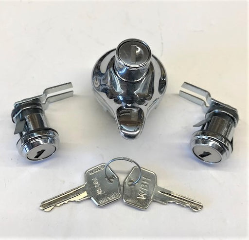 MGB Master Door Lock Set, 1965-1980