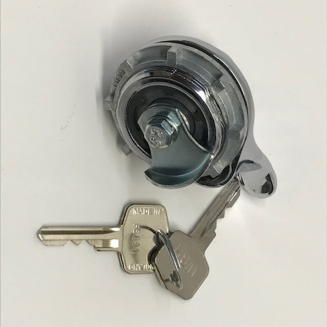 MGB Lock Assembly, trunk lid, tailgate, w/2 keys