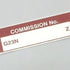 Commission Number Plate, MGB 1970-1980