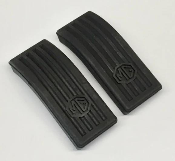 MG TC pedal pads w/MG logo, set of 2