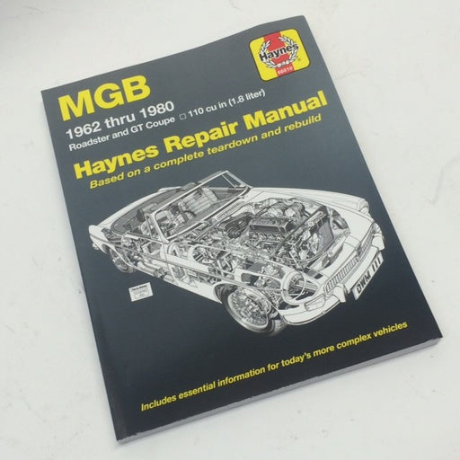Haynes Repair Manual for MGB 1962-1980
