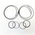 Gasket Set, 8 Rubber O-Rings, Large and Small Instruments, TC-TD