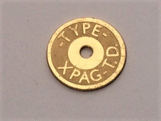 Small Inner Engine Tag, TD