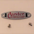 Auster Windshield Plate with Rivets