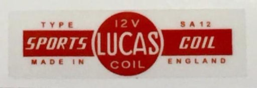 Lucas Sports Coil Decal