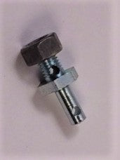 Cable Stop & Nut, accelerator cable to linkage