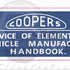 Coopers Air Cleaner Decal (late)