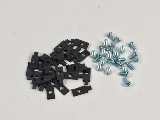 Finger Clips & Screws, Set, for Slats, TF