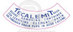Tecalemit Oil Filter Decal