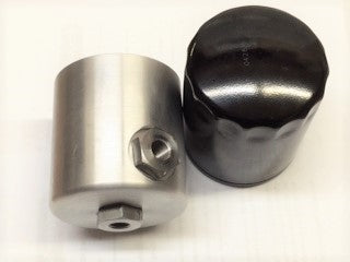 Spin-on Oil Filter adapter, TC and early TD, includes filter