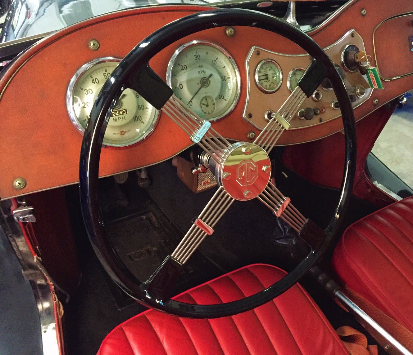 Brooklands Style Steering Wheels
