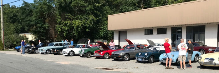 Summer Cars & Coffee draws a crowd!