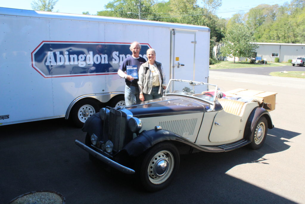 The Gilberts visit Abingdon Spares