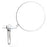 Side windscreen mirror R/H, Convex