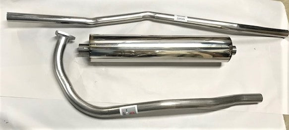 Stainless Steel Exhaust System, Bell, TD
