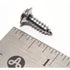 SCREW with cup washer, chrome MGB