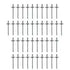 MGB Side Molding Clip and Rivet Set