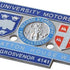 University Motors Dash Plaque