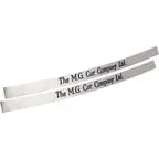 Threshold Plate Set, Etched "The MG Car Company Ltd"