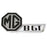 MGBGT Badge, Black and Chrome (73-76 GT)