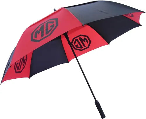 MG Golf Umbrella Red and Black