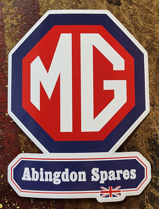 Abingdon Spares MG Sticker