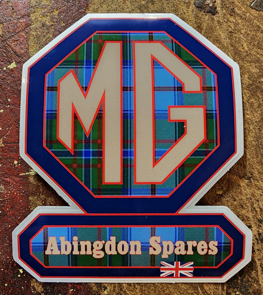 Abingdon Spares MG Sticker