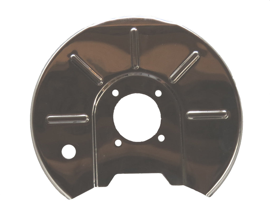 Brake Disc Shield Stainless Left Hand MGB — Abingdon Spares