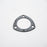 Gasket, exhaust manifold to catalytic converter,  MGB 75-80