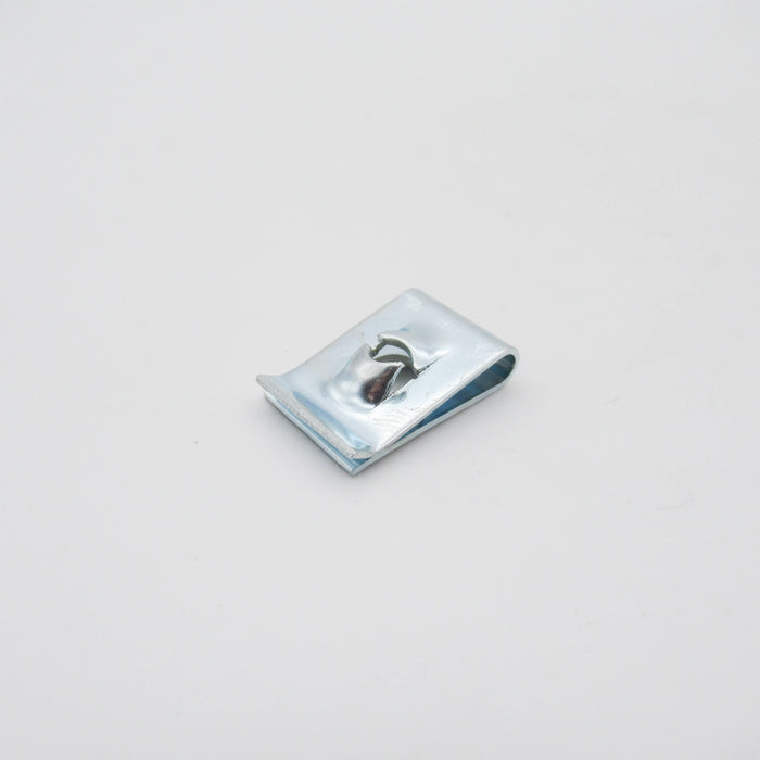 Spring nut, Spire, 'U' type, for No. 10 or 1/8" screw, zinc