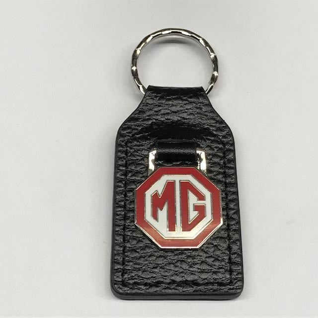 MG Key Fob, Red/White — Abingdon Spares