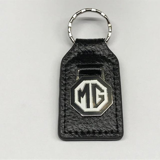 MG Key Fob, Black/White