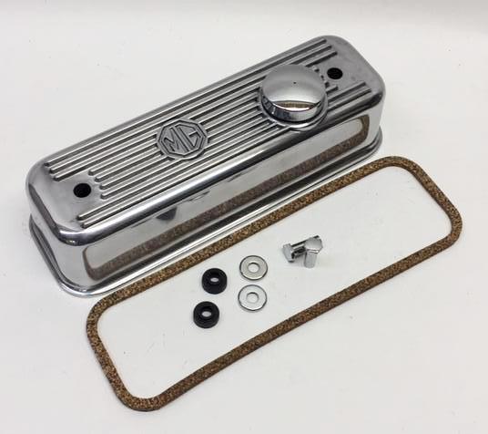 thumbnail image 2 of Fahler Polished Breather Valve / Top Cover With Chrome Clip For MGB, Triumph, Morris, Mini – BVCOVER 2 of 4