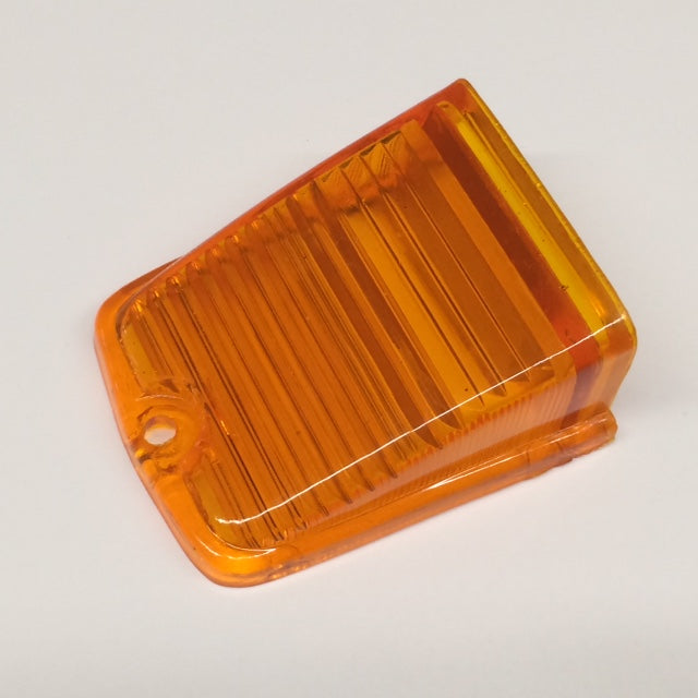 LENS,front/flasher, amber, 62-69