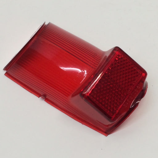 MGB Lens, stop/tail light, Lucas, red, bottom, 62-69